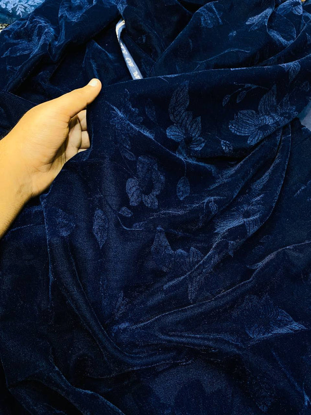 Most Premium Velvet 9000 WIth Weaving Brasso FABRIC