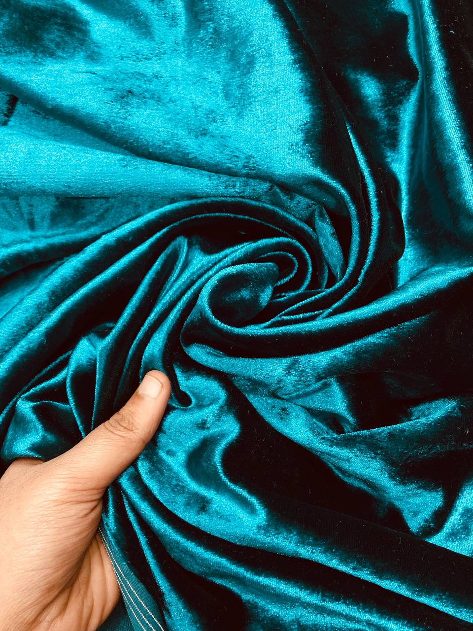 Premium Pure Imported Silk Makhmal Velvet FABRIC