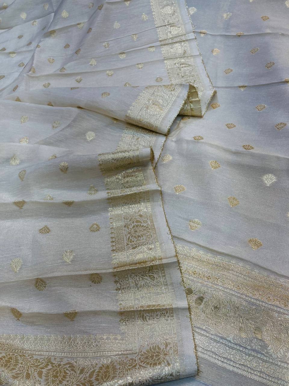 Premium Pure Cosmos (Russian) Silk Suit With Dupatta (Complete Suit)