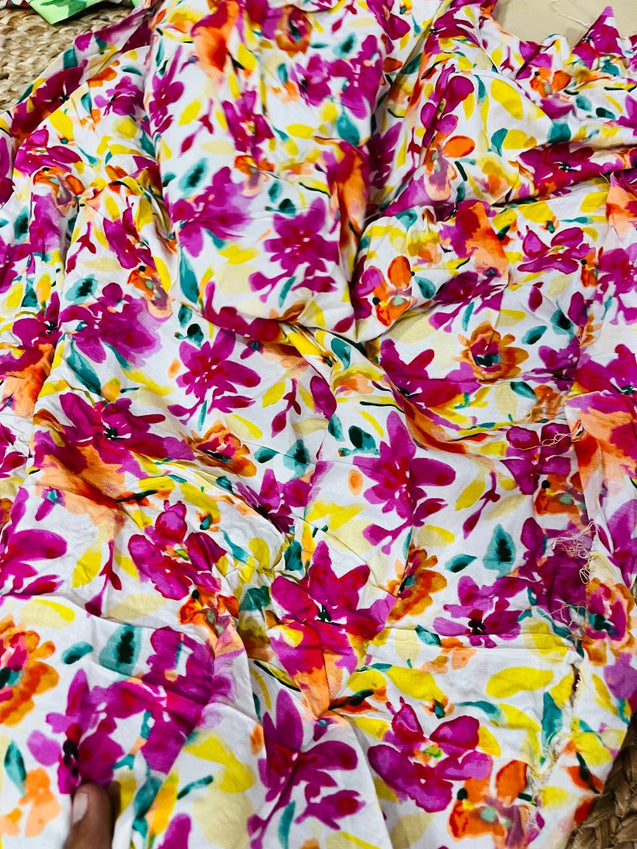 Cut Piece SALE- Premium Pure Designer FABRICS IN SALE - Cut SIZE: 0.70 Meter