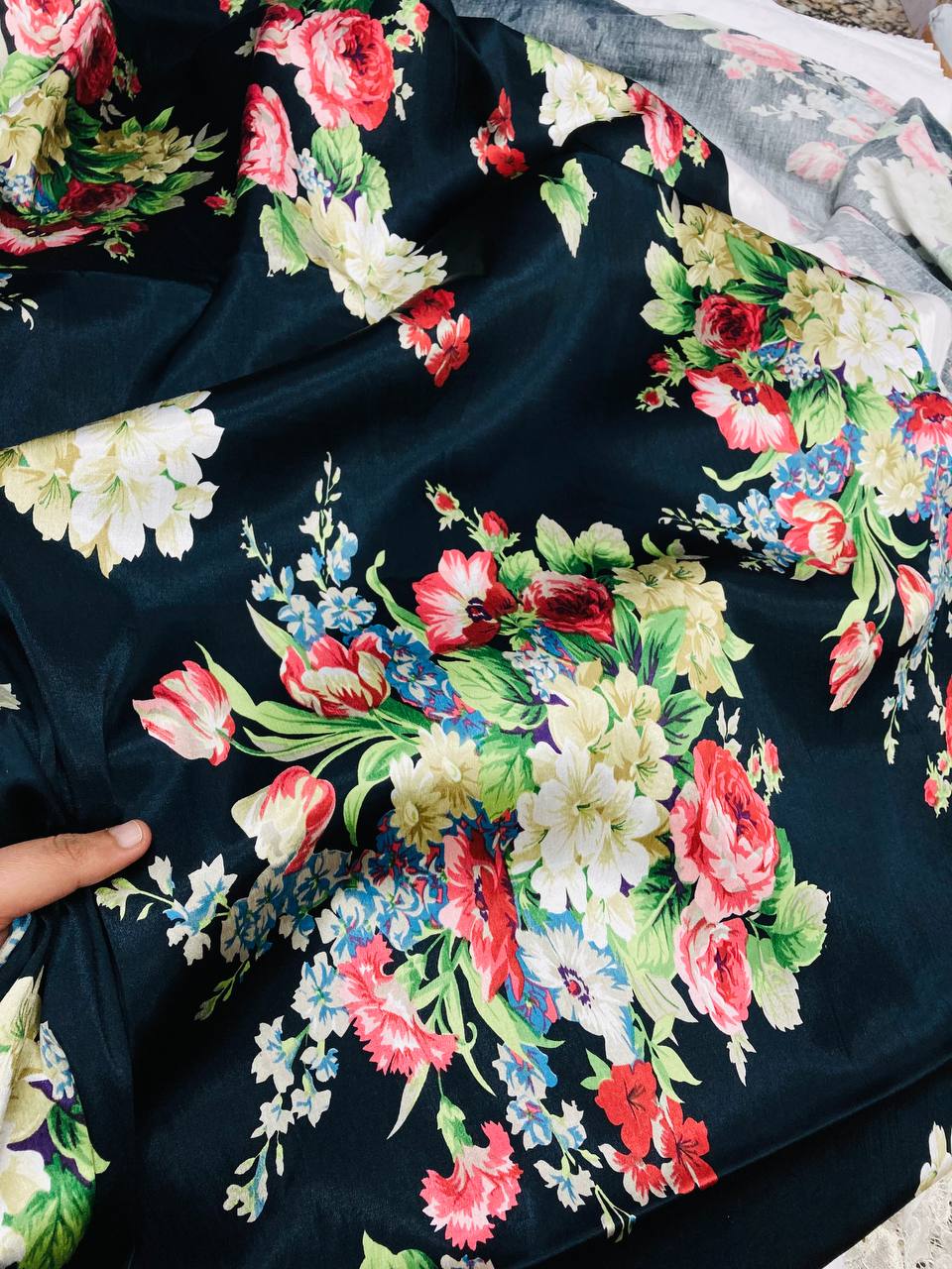 Most Premium Pure Imported Lycra Printed FABRIC