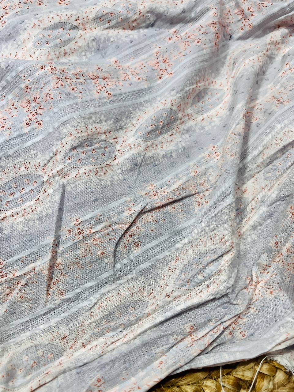 Cut Piece SALE- Premium Pure Designer FABRICS IN SALE - Cut SIZE: 2.75 Meter