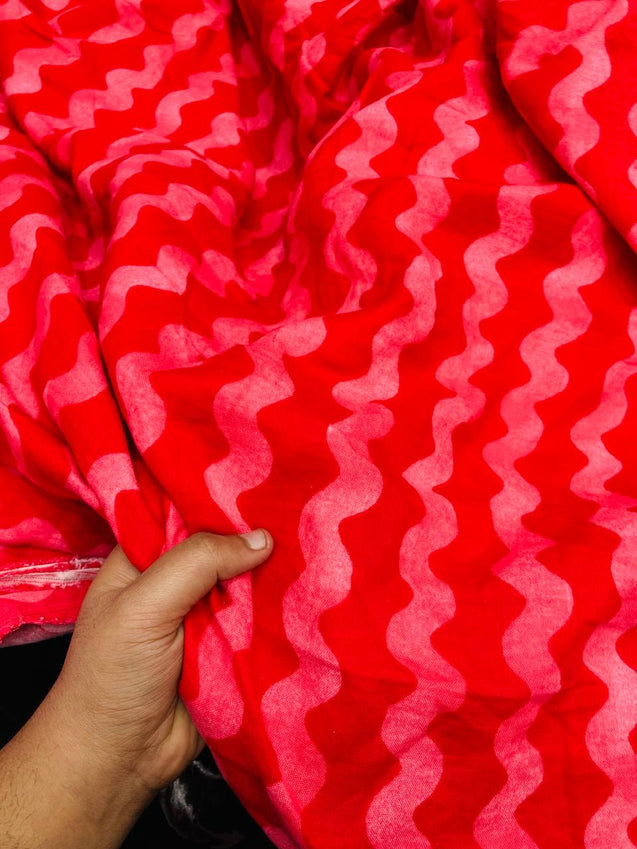 Most Premium Pure Double Cloth Cotton PRINTED FABRIC (Big WIDTH!!)