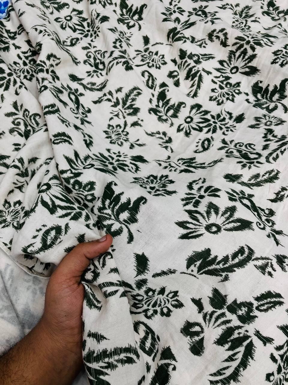 Most Premium Pure Double Cloth Cotton PRINTED FABRIC (Big WIDTH!!)