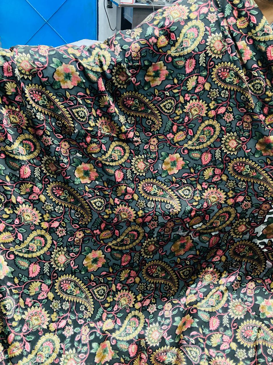 Most Premium Imported Plachi Brasso Velvet