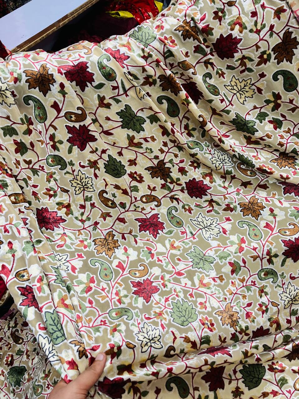 Most Premium Imported Plachi Brasso Velvet