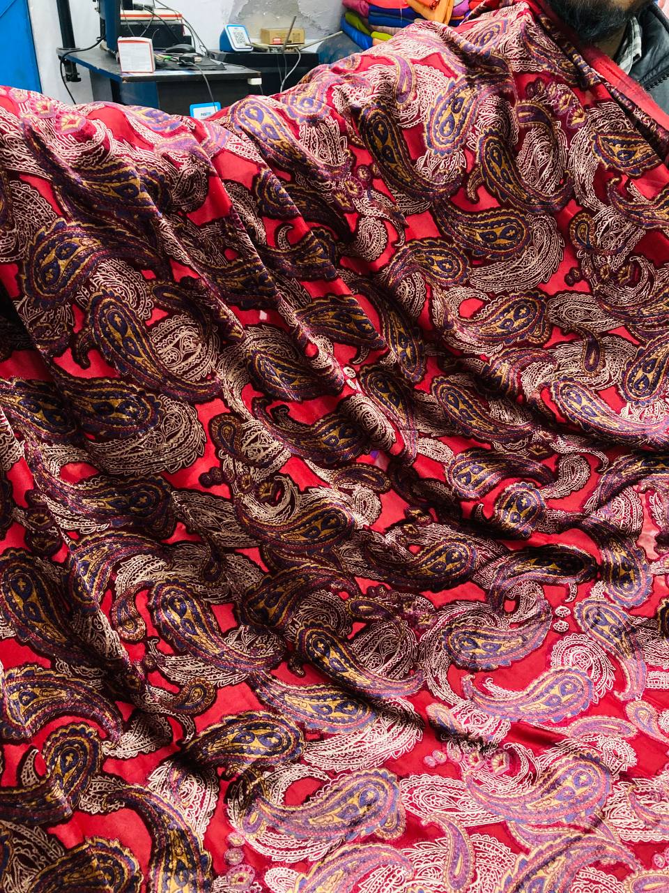 Most Premium Imported Plachi Brasso Velvet