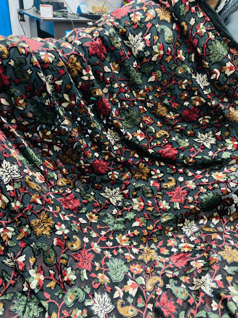 Most Premium Imported Plachi Brasso Velvet