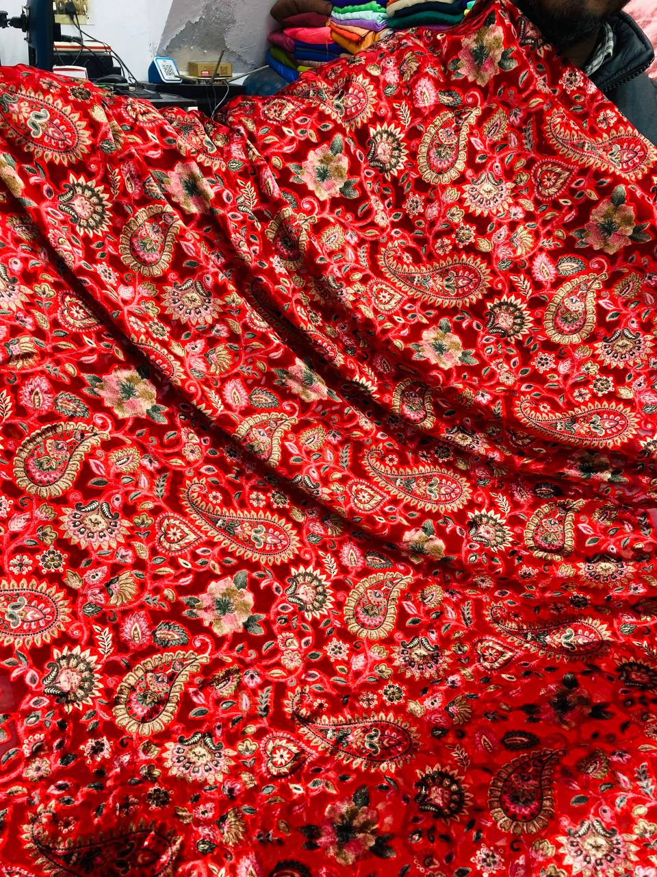 Most Premium Imported Plachi Brasso Velvet