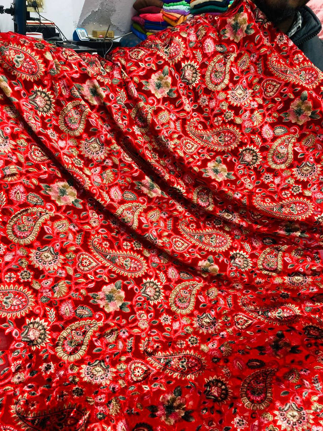 Most Premium Imported Plachi Brasso Velvet