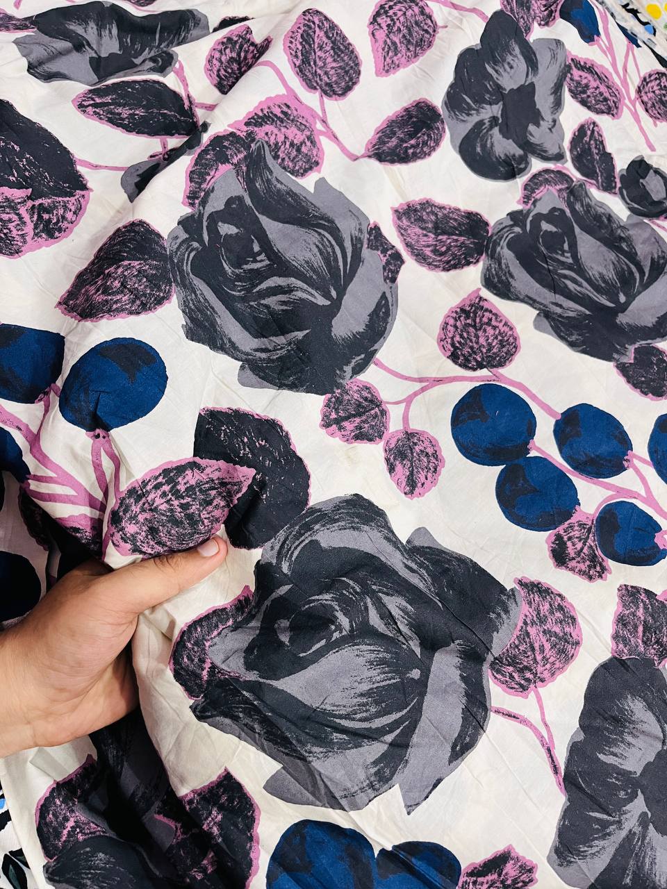 Most Premium Pure Poplin Cotton Fabric With Digital PRINTED (Big WIDTH!!)