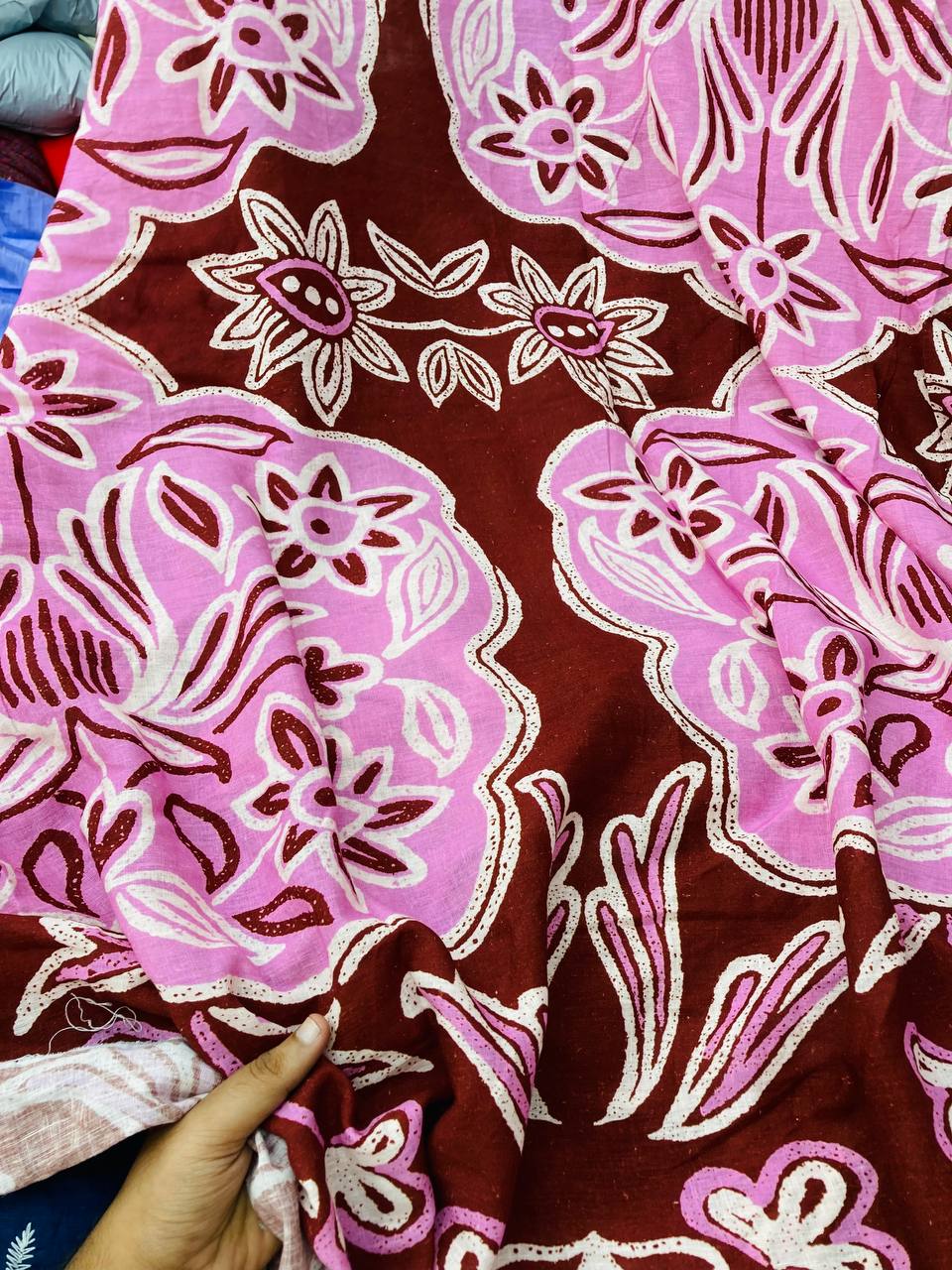 Most Premium Pure Viscose LINEN PRINTED FABRIC (Big WIDTH!!)