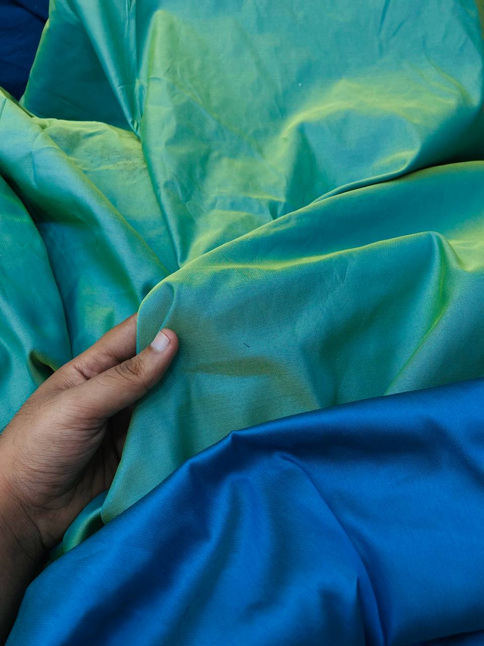 Most Premium Double Shade Silk 2 Side FABRIC