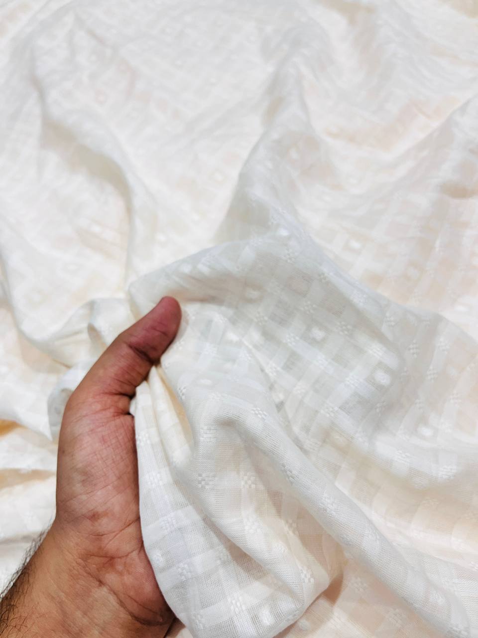 Most Premium Fine Thread Weaving On Pure Mul Cotton FABRIC (Big WIDTH!!)