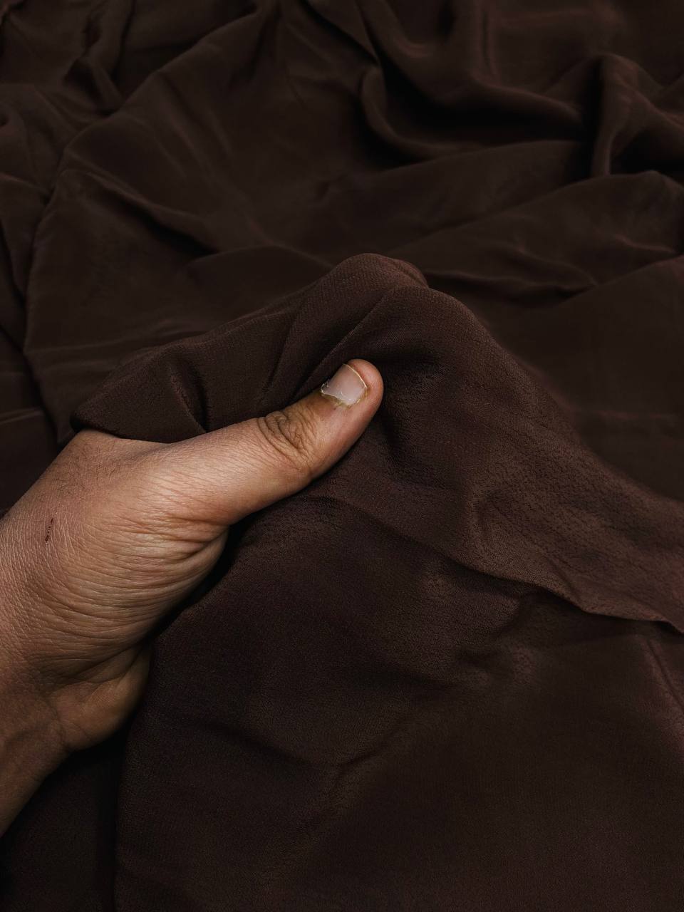 Most Premium Pure Natural CREPE FABRIC (Big WIDTH!!)