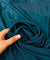 Most Premium Pure Viscose Natural CREPE FABRIC (Peacock GREEN)