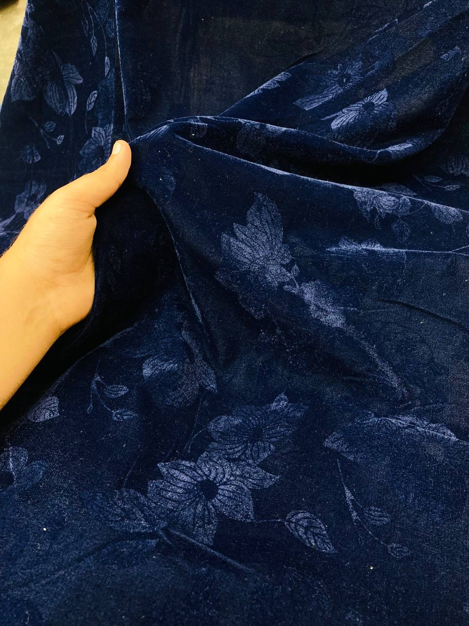 Most Premium Velvet 9000 WIth Weaving Brasso FABRIC