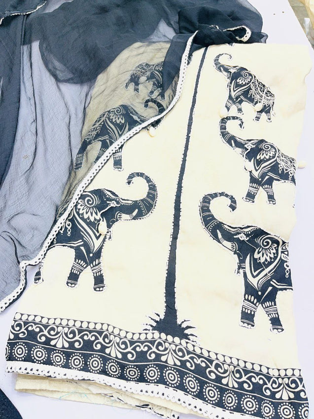 Premium Pure Suit With Dupatta (Complete Suit) on SALE Prices