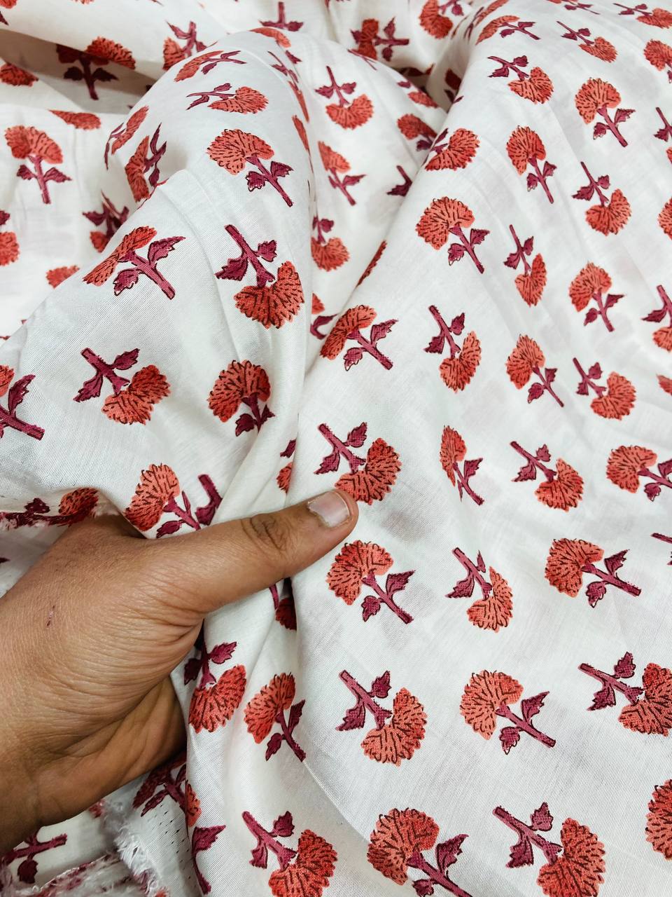 Most Premium Pure Viscose Muslin PRINTED FABRIC (Big WIDTH!!)