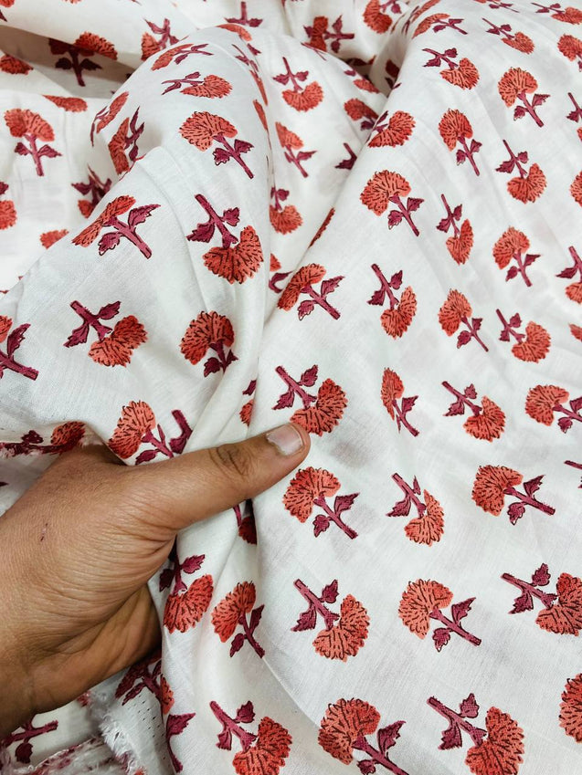 Most Premium Pure Viscose Muslin PRINTED FABRIC (Big WIDTH!!)