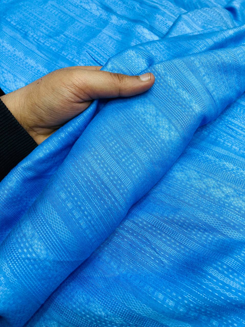 Premium Fine Dobby Weaving On Pure Modal Cotton FABRIC (Big WIDTH!!)