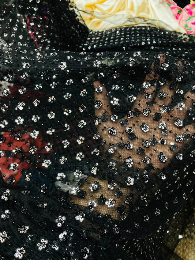 Cut Piece SALE- Premium Designer FABRICS IN SALE - Cut SIZE 4 Meter