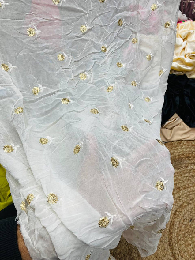 Cut Piece SALE- Premium Designer FABRICS IN SALE - Cut SIZE 0.70 Meter