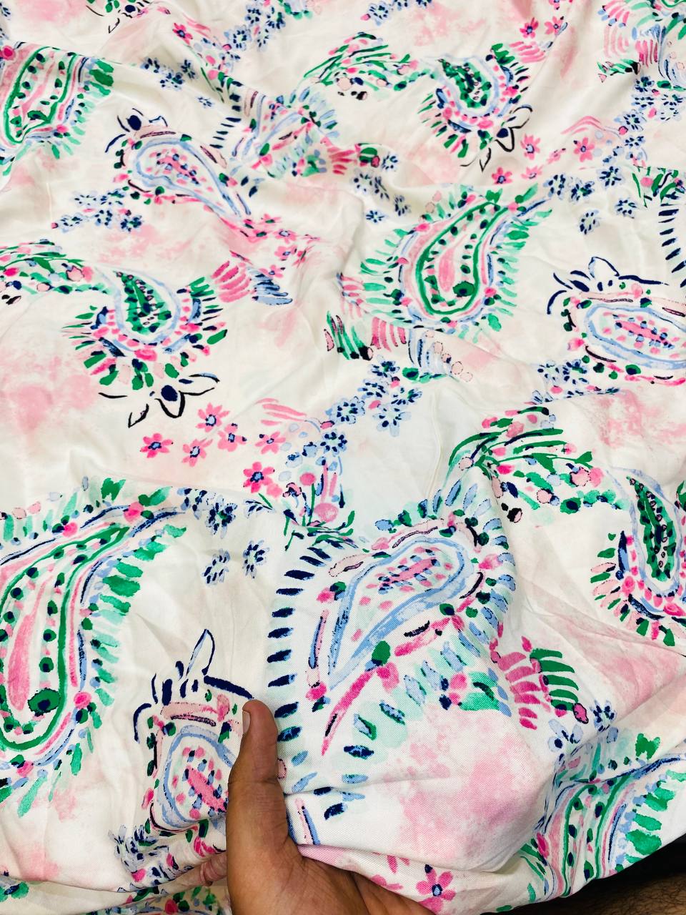 Premium Pure Modal Cotton FABRIC Digital PRINTED (Big WIDTH!!)