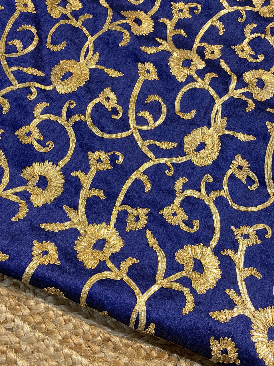 Premium Quality Of Silk With Fine Embroidery