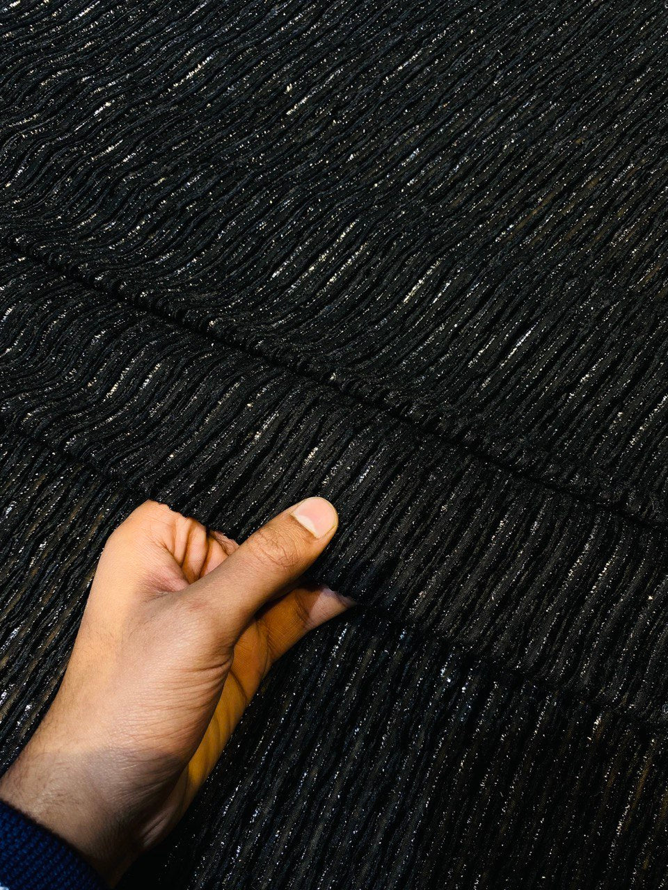 Most Premium Imported Brasso Velvet Fabric (Big WIDTH!!)