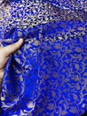 Most Premium Banarasi Brocade FABRIC (Purple)