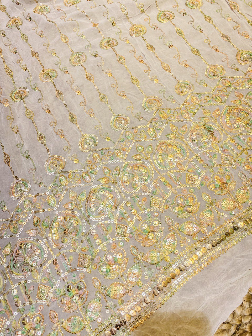 (Cut Piece SALE Fabric) Premium Pure Fancy Cut Piece FABRICS - 0.80 Meter Cut Size