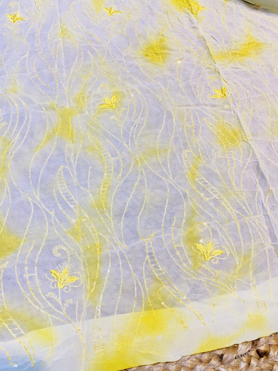 (Cut Piece SALE Fabric) Premium Pure Fancy Cut Piece FABRICS - 2.35 Meter Cut Size