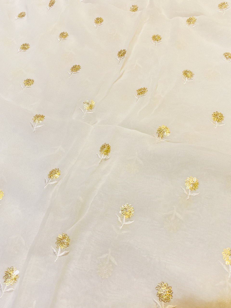 (Cut Piece SALE Fabric) Premium Pure Fancy Cut Piece FABRICS - 3.30 Meter Cut Size