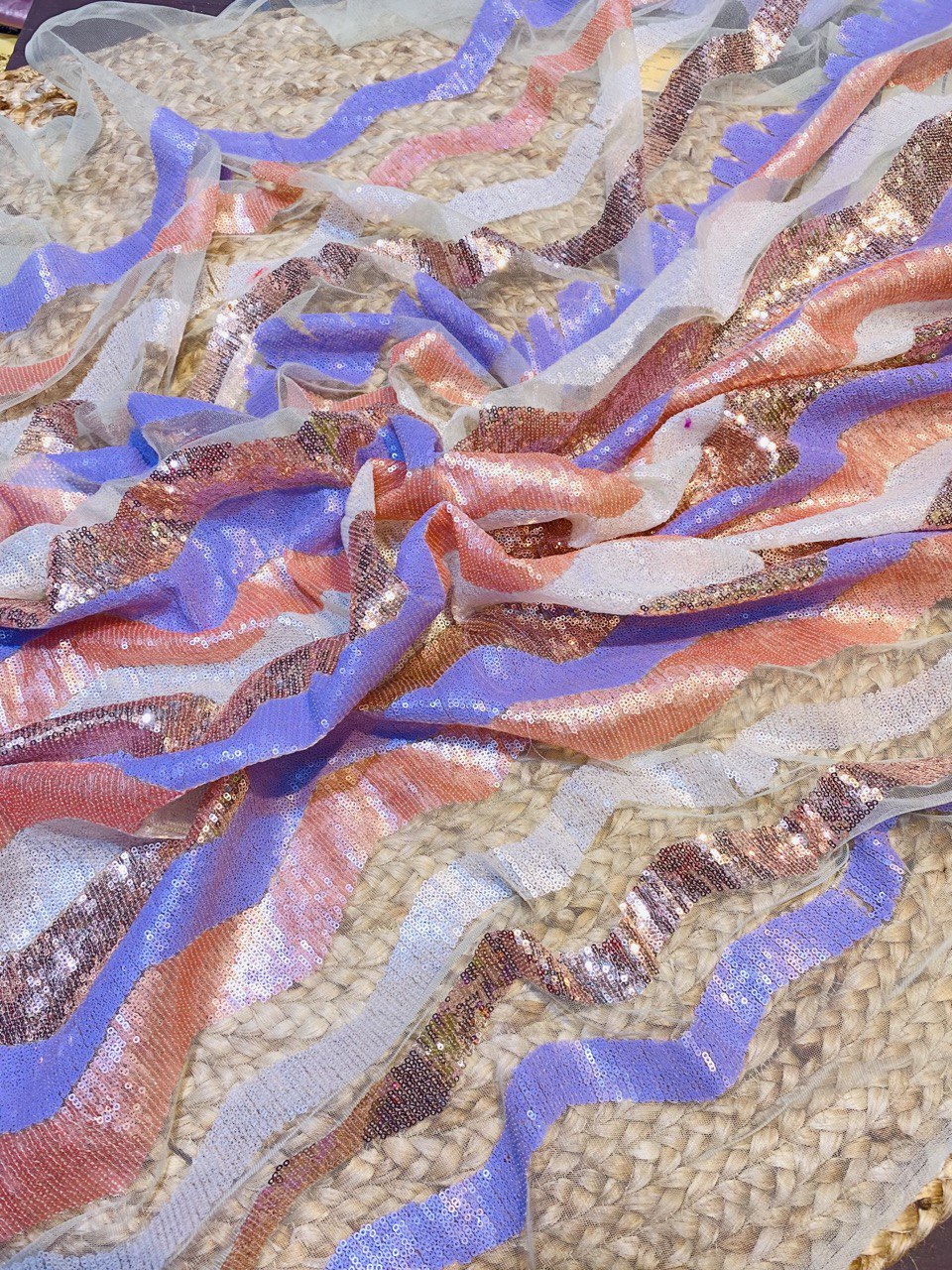 (Cut Piece SALE Fabric) Premium Pure Fancy Cut Piece FABRICS - 2 Meter Cut Size