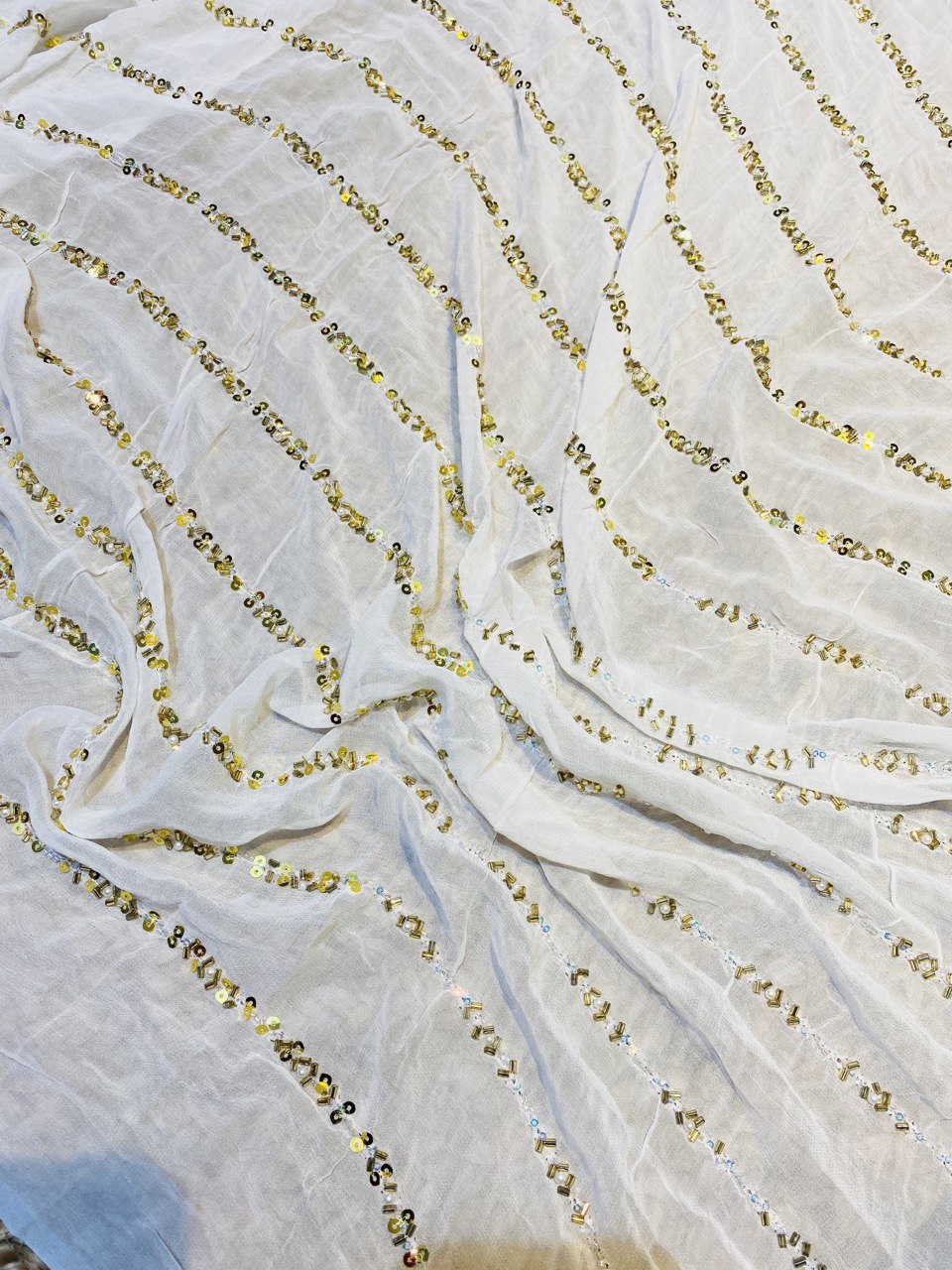 (Cut Piece SALE Fabric) Premium Pure Fancy Cut Piece FABRICS - 2.50 Meter Cut Size