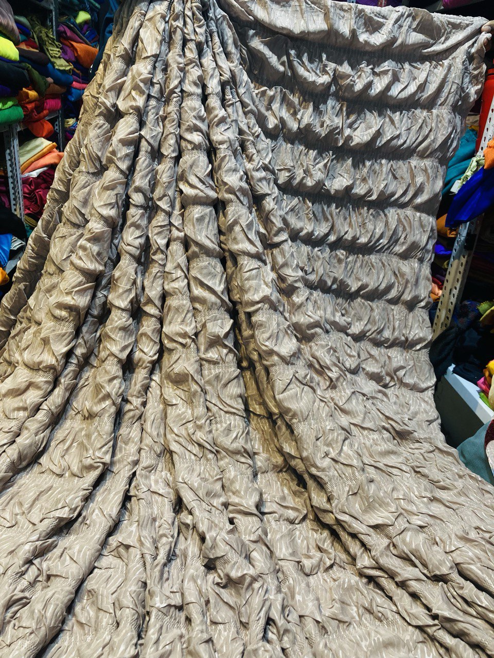 Most Premium Imported FANCY LYCRA Fabric (Big WIDTH!!)