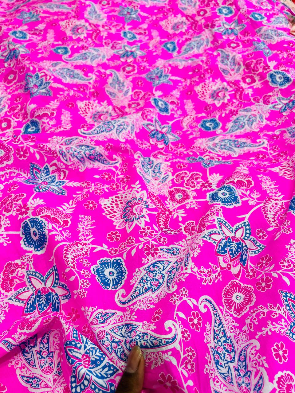 (On SALE Prices) Premium Pure Cotton 80*80 Printed Complete Suit Set