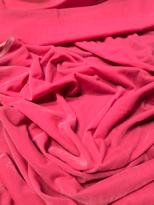 (Cut Piece SALE Fabric) Premium Pure Velvet 9000 FABRIC (Cut SIZE: 2.50 Meter)