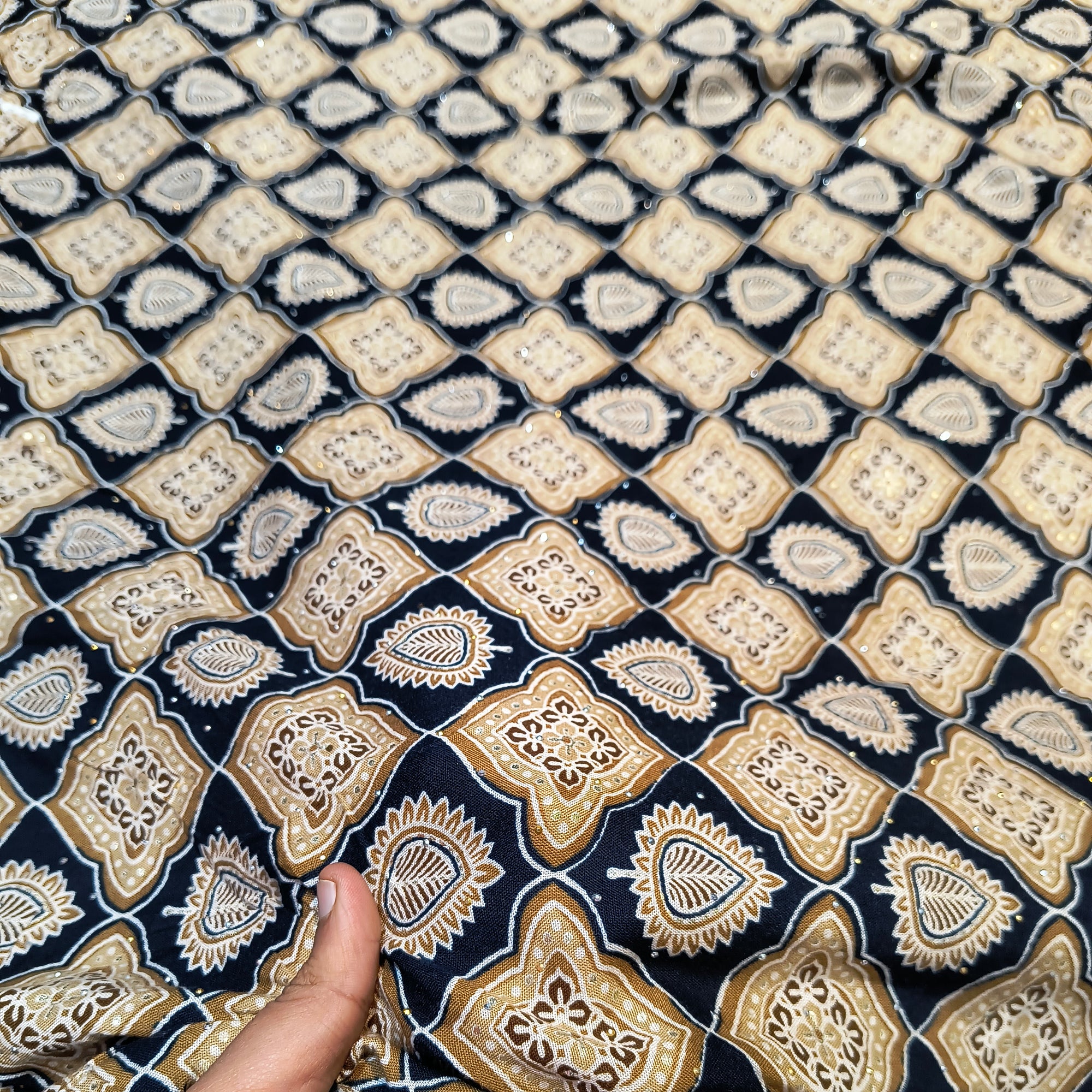 Most Premium Export Quality Of Pure Rayon Cotton Fabric Printed