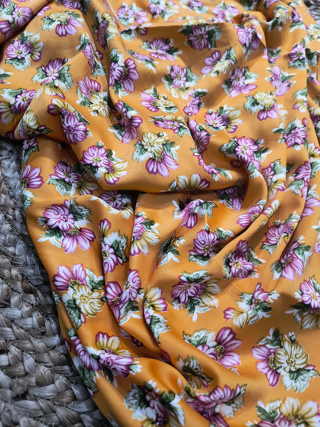 (Cut Piece SALE Fabric) Premium PRINTED FABRICS - Cut SIZE: 3.65 Meter