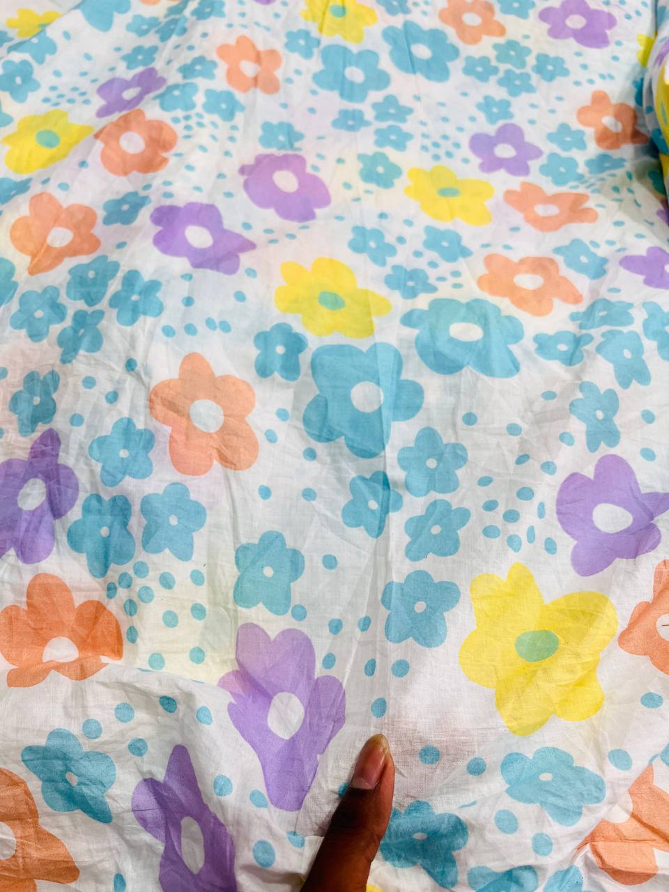 (On SALE Prices) Premium Pure Cotton 80*80 Printed Complete Suit Set