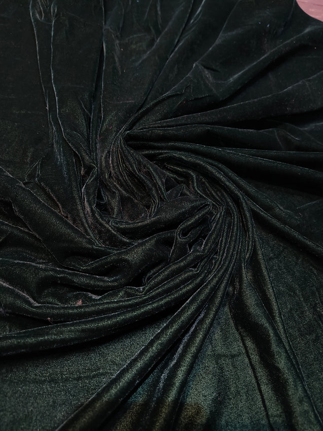 (Cut Piece SALE Fabric) Premium Pure Velvet 9000 FABRIC (Cut SIZE: 1.25 Meter)