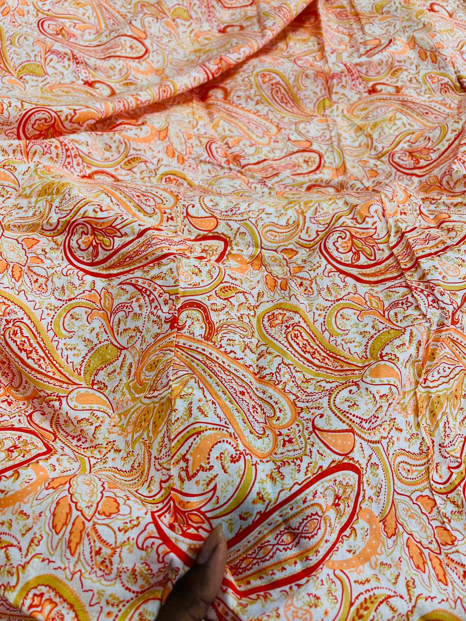 (On SALE Prices) Premium Pure Cotton 80*80 Printed Complete Suit Set